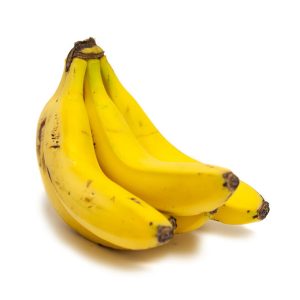 Plátano pequeño maduro